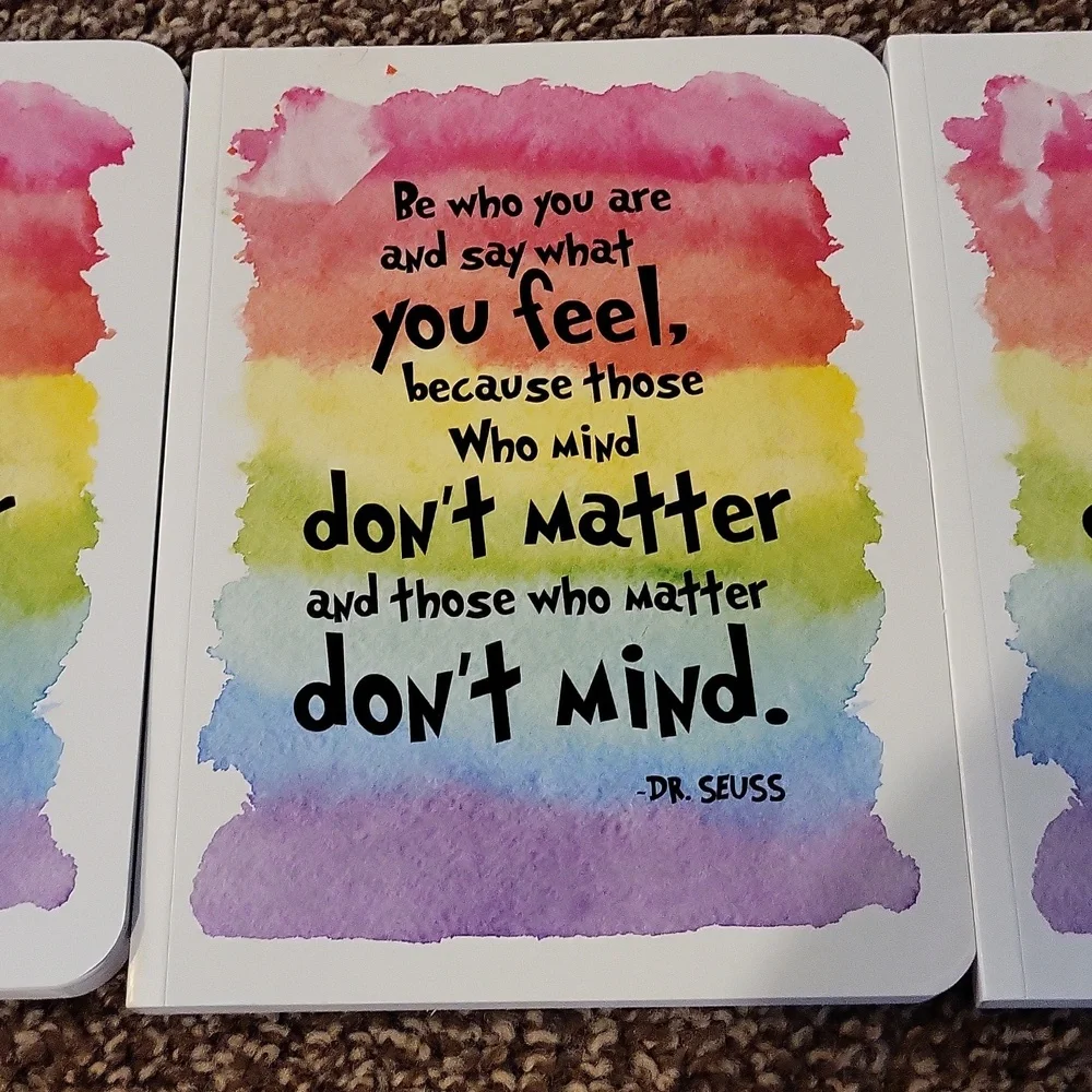 Tree Free Inspirational Quote Notebooks